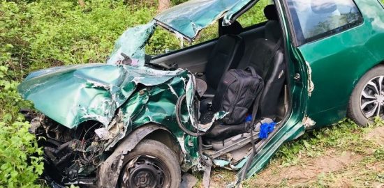 VW Lupo wypadek Miłochowice – Lasowice