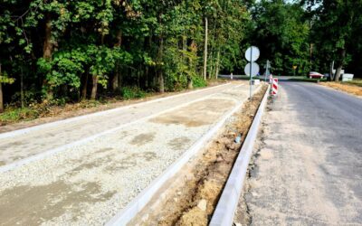budowa drogi w Miliczu